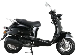 Alpha Motors Motorroller Venus 50 ccm 45 kmh EURO 5 schwarz