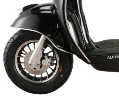 Alpha Motors Motorroller Venus 50 ccm 45 kmh EURO 5 schwarz