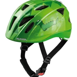 Alpina Kinder-Helm Ximo Flash, green Dino