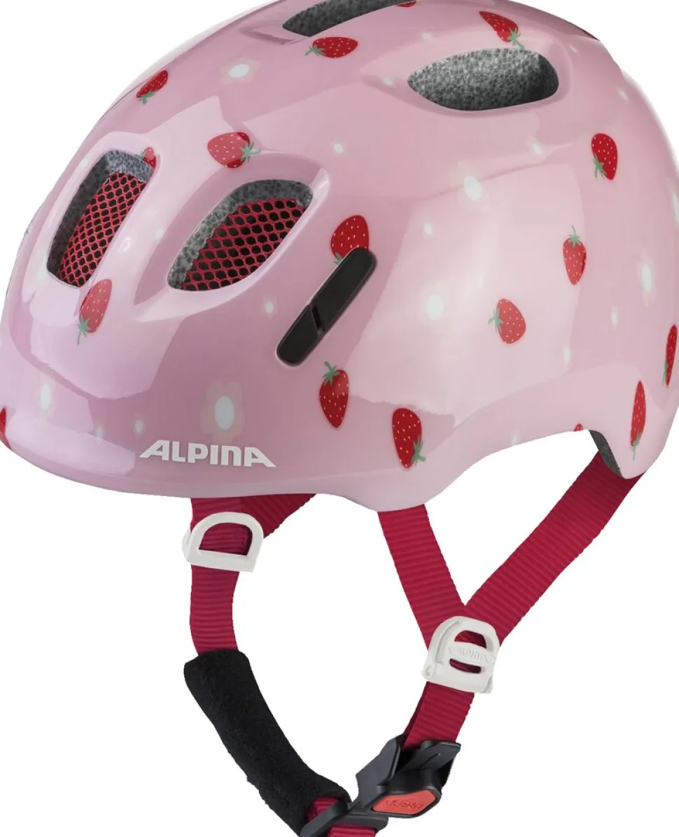 Alpina Kinder-Helm Ximo 2, strawberry gloss