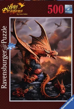 Anne Stockes - Feuriger Drache, 500 Teile