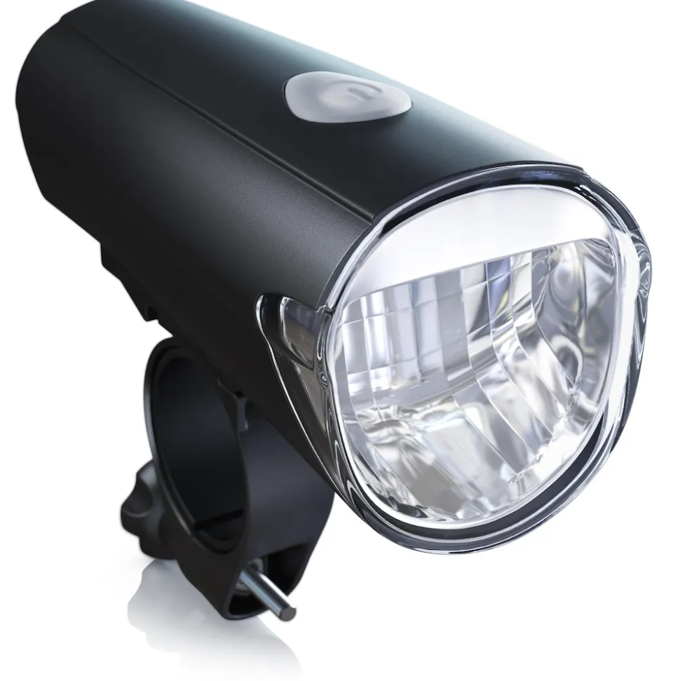Aplic LED Fahrradlampen Set mit Front & Rücklicht StVZO zugelassen / Energiesparend / 30 Lux