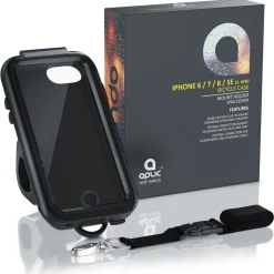 Aplic wasserabweisende Fahrradhalterung für Apple iPhone 6 / 7 für alle Fahrradtypen und Lenker