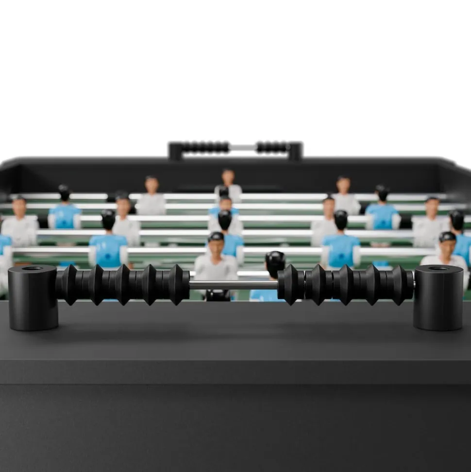 ArtSport Tischkicker Wuzzler – Kickertisch inkl. 2 Bälle mit Getränkehalter – Kicker – Tischfußball