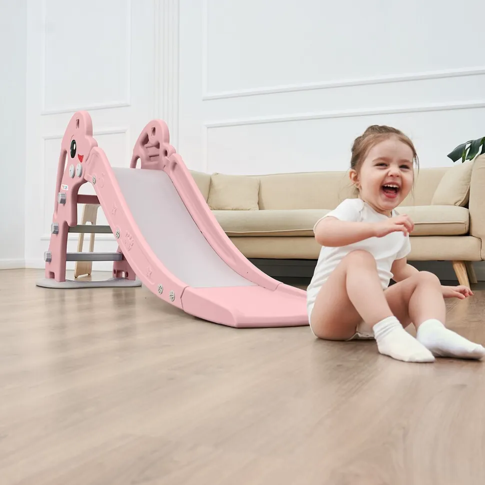 Baby Vivo Kinderrutsche / Rutsche - Delfin in Rosa