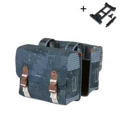 BASIL Doppelpacktasche "Bohème - Double Bag MIK 2.0" , indigo blau