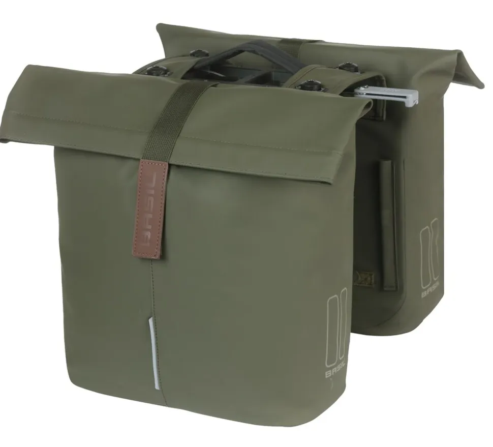 BASIL Doppelpacktasche "City" MIK , moosgrün