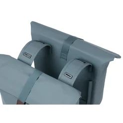 BASIL Doppelpacktasche "City", graphite blue