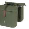 BASIL Doppelpacktasche "City Double Pannier Bag MIK 2.0" , moosgrün