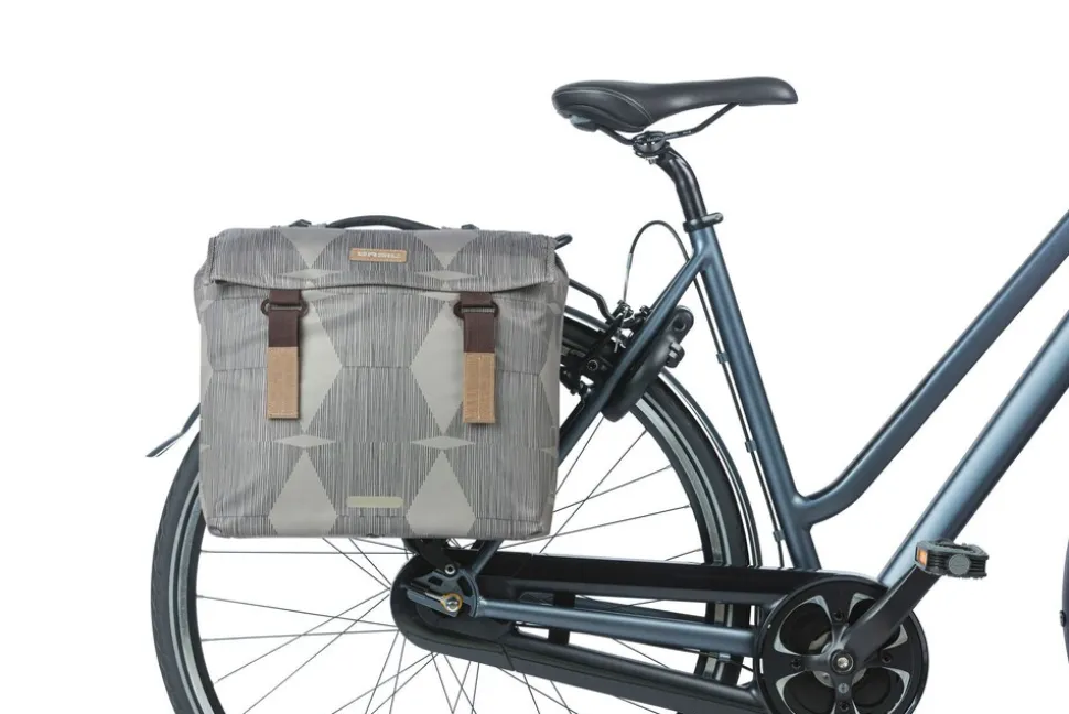 BASIL Doppelpacktasche Elegance MIK 2.0, grau