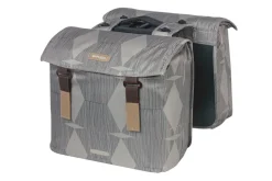 BASIL Doppelpacktasche Elegance MIK 2.0, grau