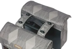 BASIL Doppelpacktasche Elegance MIK 2.0, grau