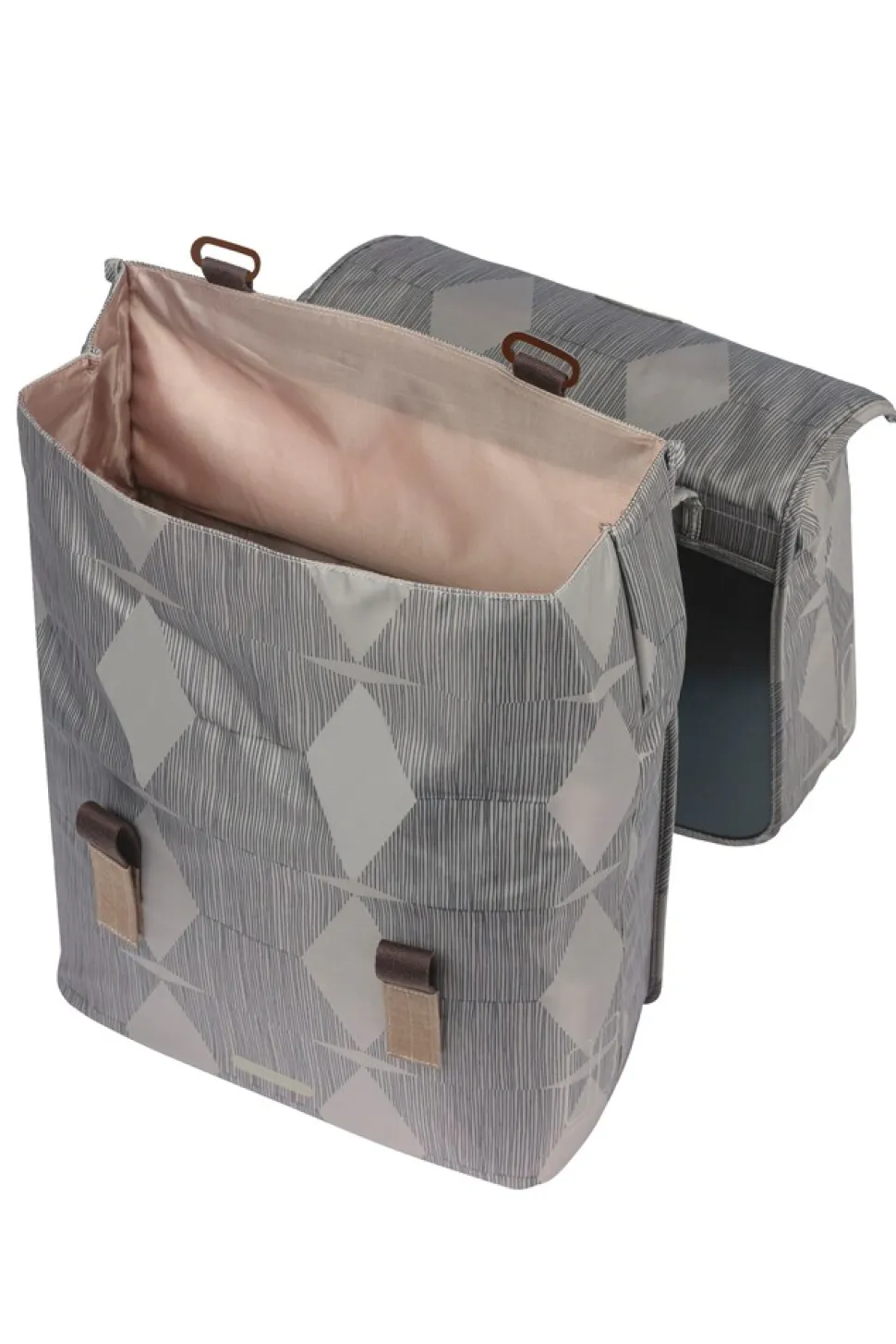 BASIL Doppelpacktasche Elegance MIK 2.0, grau