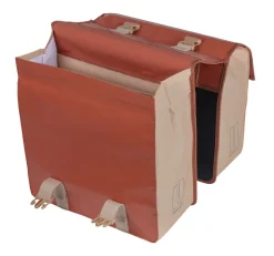 BASIL Doppelpacktasche "Urban Load", terra red/rose
