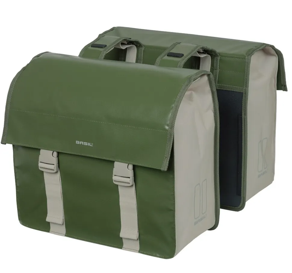 BASIL Doppelpacktasche "Urban Load", mossgreen