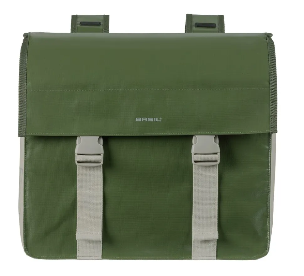 BASIL Doppelpacktasche "Urban Load", mossgreen