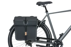 BASIL Fahrrad- Doppelpacktasche Urban Dry, matt black