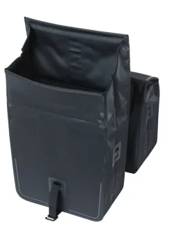 BASIL Fahrrad- Doppelpacktasche Urban Dry, matt black