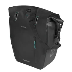 BASIL Fahrrad-Einzelpacktasche Rivo M MIK Hooks, schwarz