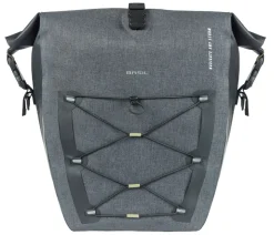 BASIL Fahrrad- Einzeltasche Navigator Storm L, grau