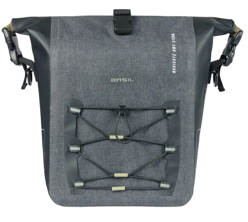 BASIL Fahrrad- Einzeltasche Navigator Storm MIK Studs M