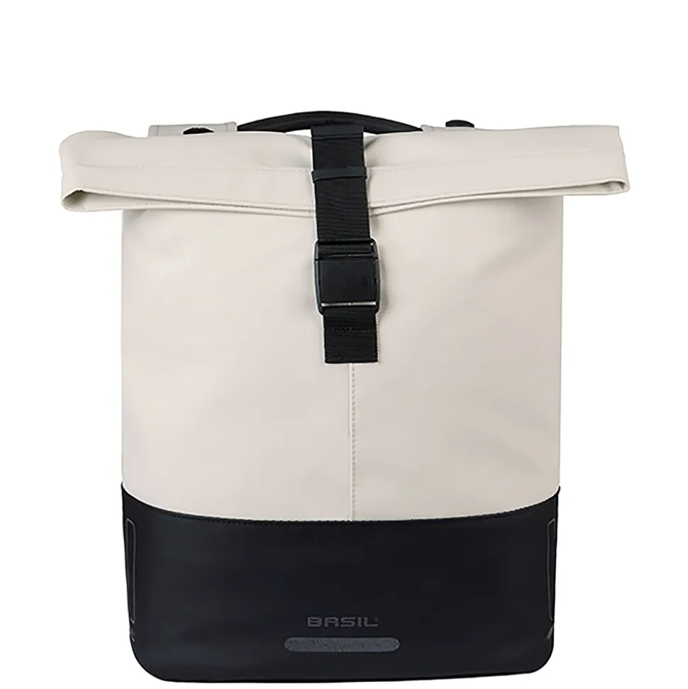 BASIL Gepäckträger- Fahrradtasche "Cove MIK", weiß