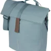 BASIL Gepäckträger Fahrradtasche "City MIK Studs", blau