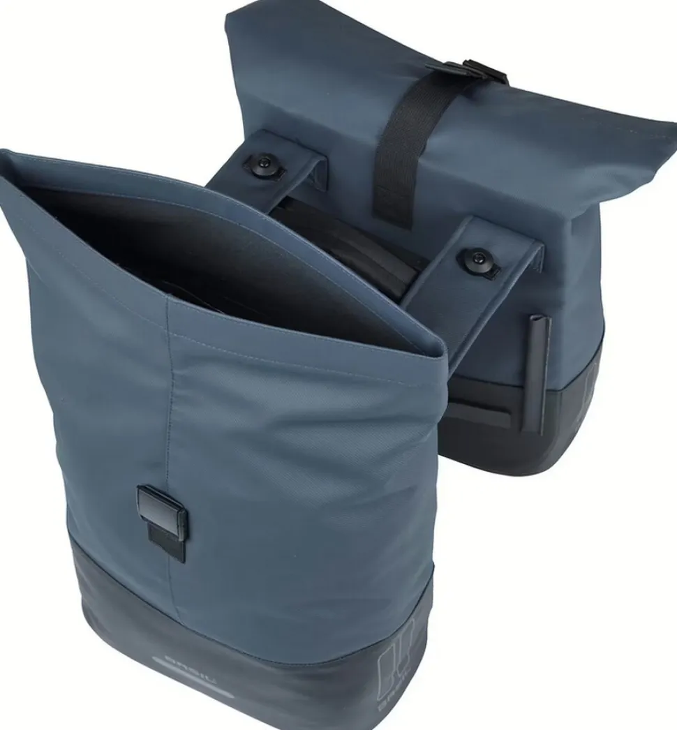 BASIL Gepäckträger- Fahrradtasche "Cove MIK", blau