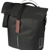 BASIL Gepäckträger Fahrradtasche "City MIK Studs", schwarz