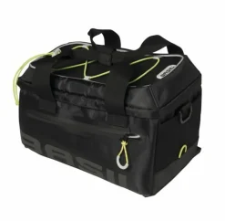 BASIL Gepäckträgertasche "Miles" - schwarz/lime