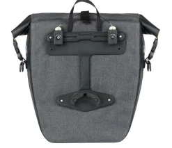 BASIL Gepäckträger-Tasche "Navigator Storm MIK Studs L", grau