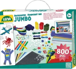 Bastelkoffer Jumbo blau, Faltschachtel