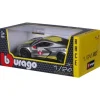 Bburago 18-28024 - Modellauto - Chevrolet Corvette C8R '20 (grau, Maßstab 1:24) Modell Auto