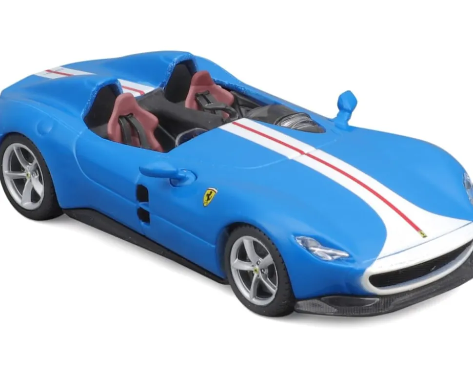 Bburago 18-36913 - Modellauto - Ferrari Monza SP2 (blau, Maßstab 1:43) Modell Auto