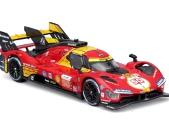 Bburago 18-36316 - Modellauto - Ferrari 499P LMH #50 '24 (Maßstab 1:43) Hardcase Auto Sammler