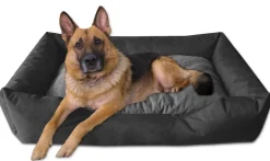 BedDog Hundebett MIMI Hundesofa aus Cordura, Microfaser-Velours Hundekissen