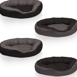BedDog® Hundebett SUNNY 4in1 oder einfarbig, waschbar, mit Rand, Hundekissen