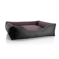 BedDog Hundebett TEDDY Hundesofa waschbares Hundebett mit Rand Hundekissen