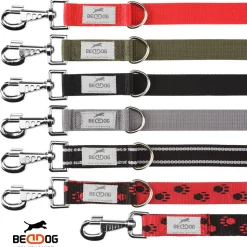 BedDog Hundeleine WILLY verstellbar in 3 Längen Führleine, Laufleine
