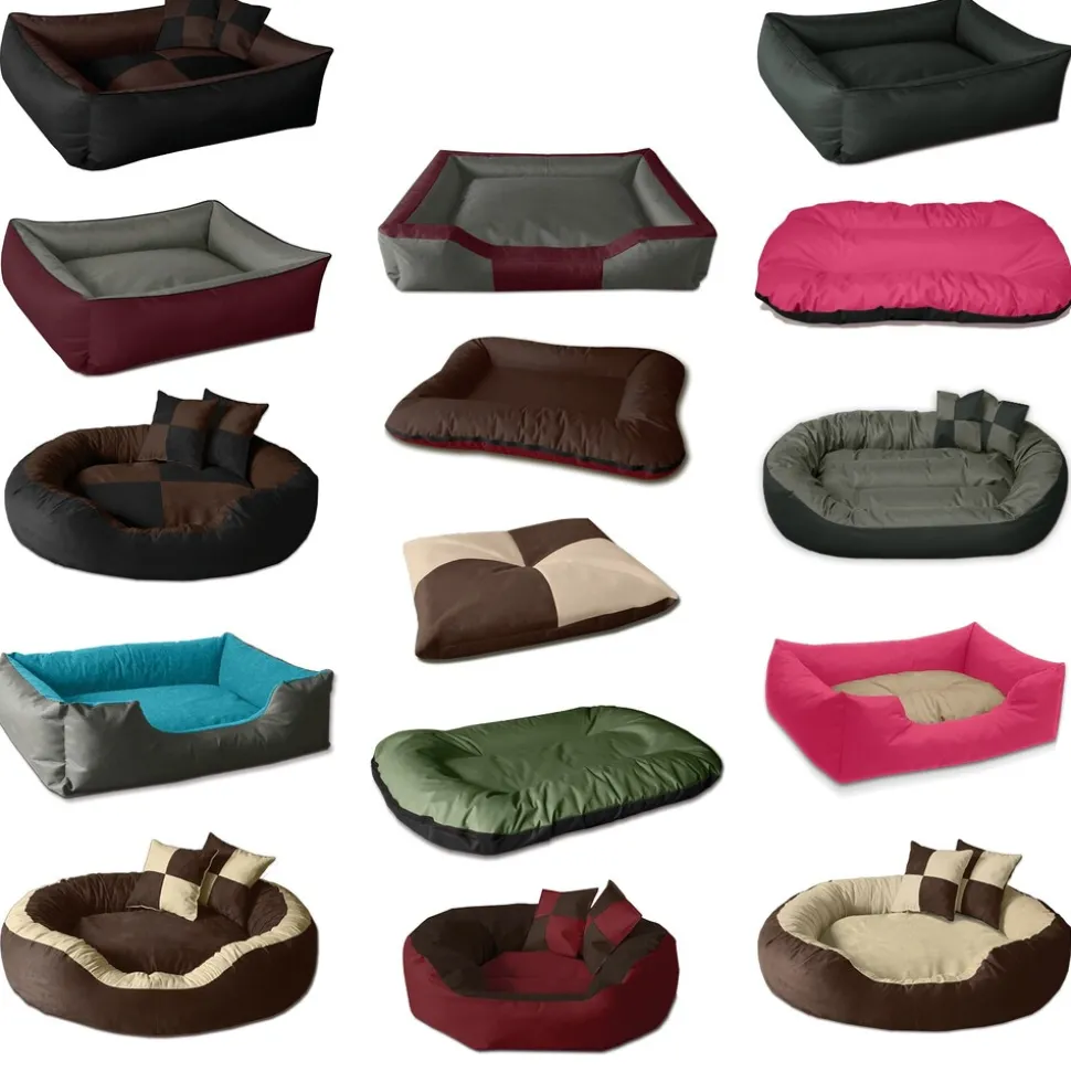 BedDog Hundematte POLLY Hundekissen Haustier-Unterlage aus Kunstleder