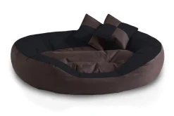 BedDog 4in1 Hundebett SABA großes Hundekörbchen abwischbar Hundekissen