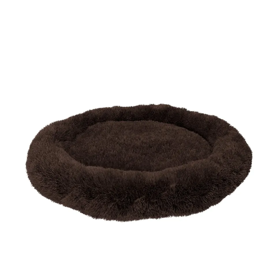 BENNO® Hundebett BALU Donut 70x70x16 cm, waschbar, rutschfest, Polyester, Polypropylen-Füllung, inkl. Kauknochen