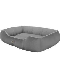 BENNO® Hundebett SAMMY 65x50x16 cm, quadratisch, Polyester, rutschfest, inkl. Kauknochen
