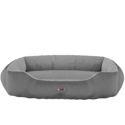 BENNO® Hundebett SAMMY 65x50x16 cm, quadratisch, Polyester, rutschfest, inkl. Kauknochen