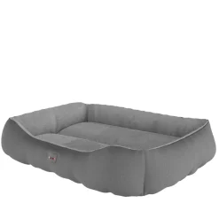 BENNO® Hundebett SAMMY 80x65x17 cm, quadratisch, Polyester, maschinenwaschbar, rutschfest, inkl. Kauknochen