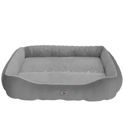BENNO® Hundebett SAMMY 80x65x17 cm, quadratisch, Polyester, maschinenwaschbar, rutschfest, inkl. Kauknochen