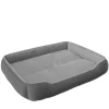 BENNO® Hundebett SAMMY 95x75x18 cm, quadratisch, Polyester, maschinenwaschbar, rutschfest, inkl. Kauknochen