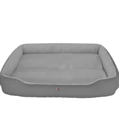 BENNO® Hundebett SAMMY 95x75x18 cm, quadratisch, Polyester, maschinenwaschbar, rutschfest, inkl. Kauknochen