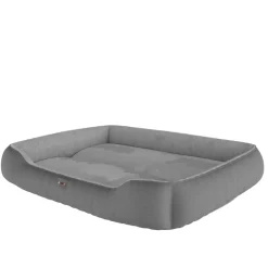 BENNO® Hundebett SAMMY 95x75x18 cm, quadratisch, Polyester, maschinenwaschbar, rutschfest, inkl. Kauknochen
