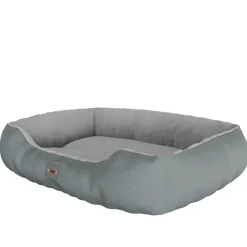 BENNO® Hundebett SAMMY 65x50x16 cm, quadratisch, Polyester, rutschfest, inkl. Kauknochen